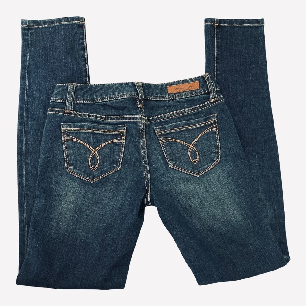 American Rag Low Rise Skinny Jeans 0S - Picture 3 of 9